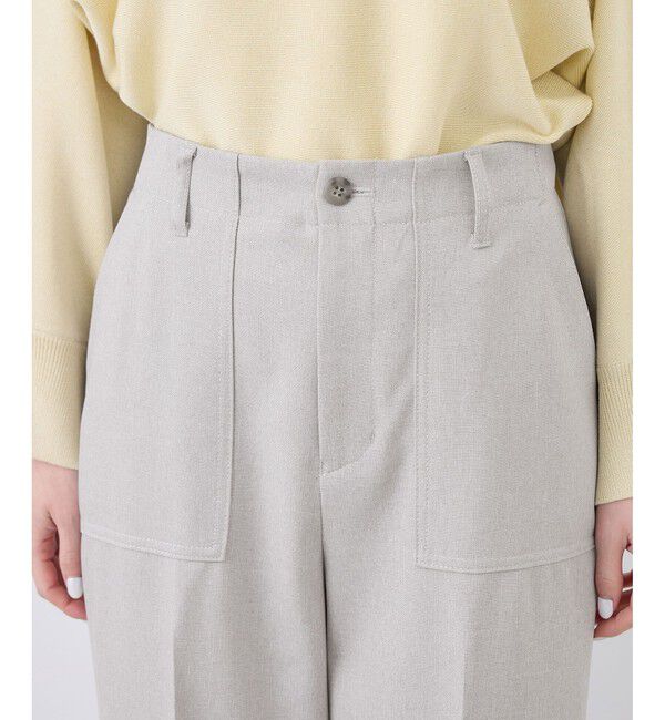 Rope&rsquo;Picnic「【3サイズ展開】ベイカーパンツ/防シワ・マシンウォッシャブル」|チノ|