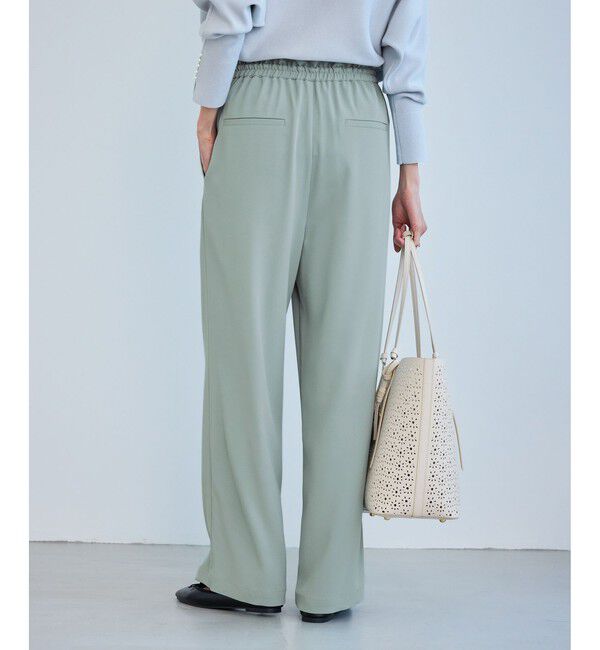 Rope&rsquo;Picnic「ステファニージョグイージーワイドパンツ」|チノ|