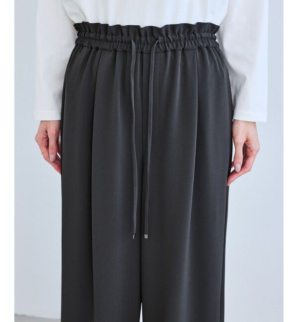 Rope&rsquo;Picnic「ステファニージョグイージーワイドパンツ」|チノ|