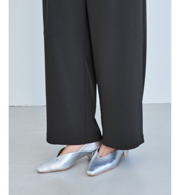 Rope&rsquo;Picnic「ステファニージョグイージーワイドパンツ」|チノ|