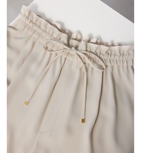 Rope&rsquo;Picnic「ステファニージョグイージーワイドパンツ」|チノ|