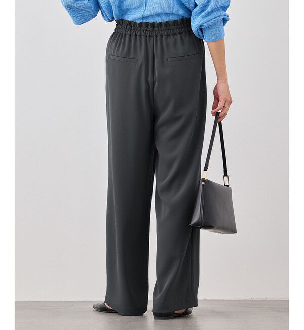 Rope&rsquo;Picnic「ステファニージョグイージーワイドパンツ」|チノ|