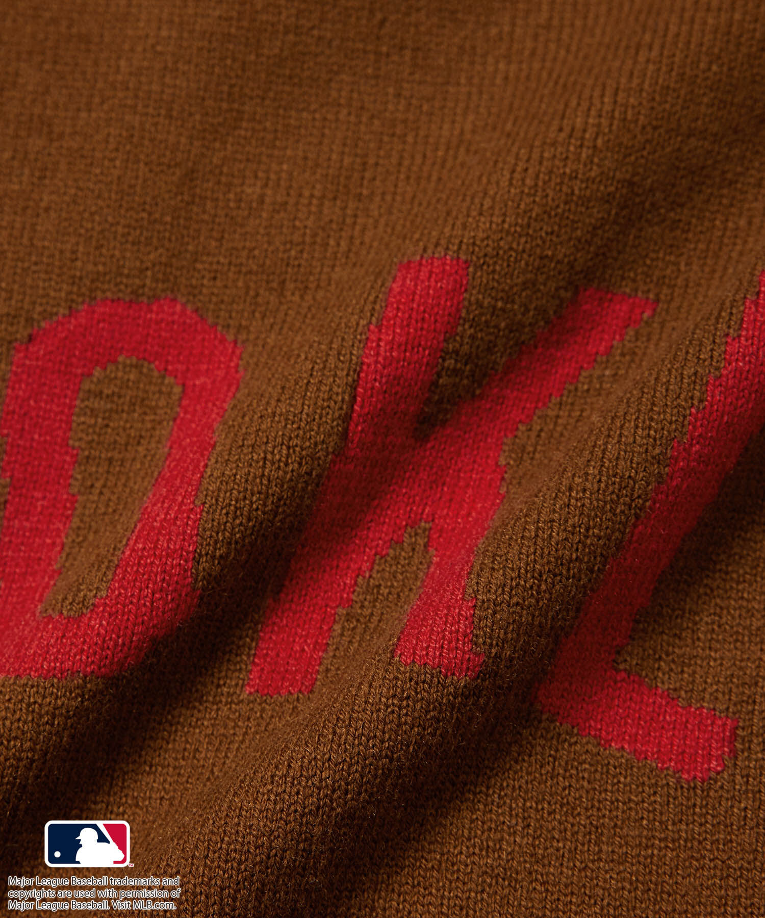 ADAM ET ROPE'「【MLB COLLECTION BY JUN】クラシックロゴニットベスト」|ベスト・ジレ|