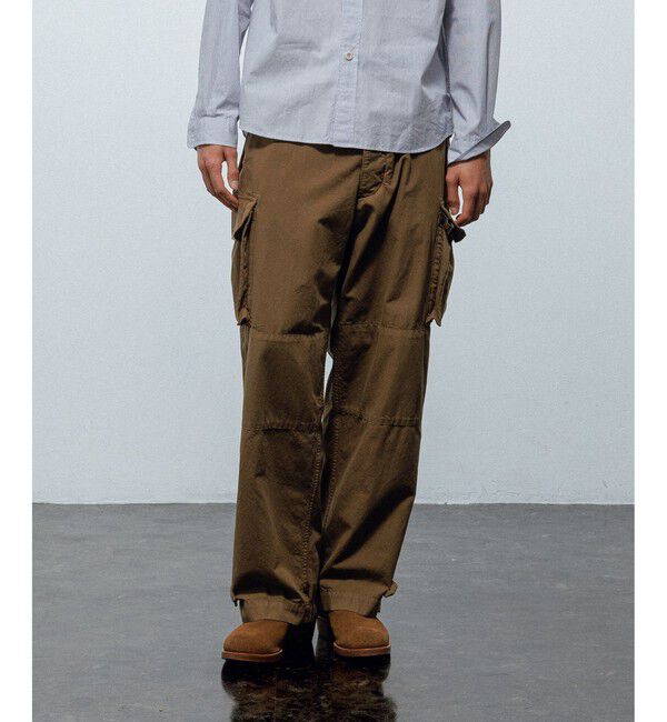 ADAM ET ROPE'「ヴィンテージライク M47 ワイドカーゴパンツ」|カーゴ|