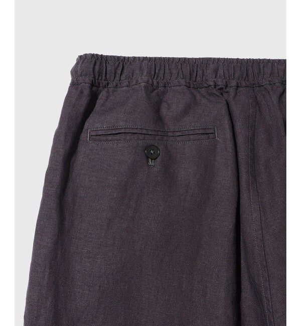 ADAM ET ROPE'「ワイドイージー リネンパンツ / セットアップ対応」|チノ|