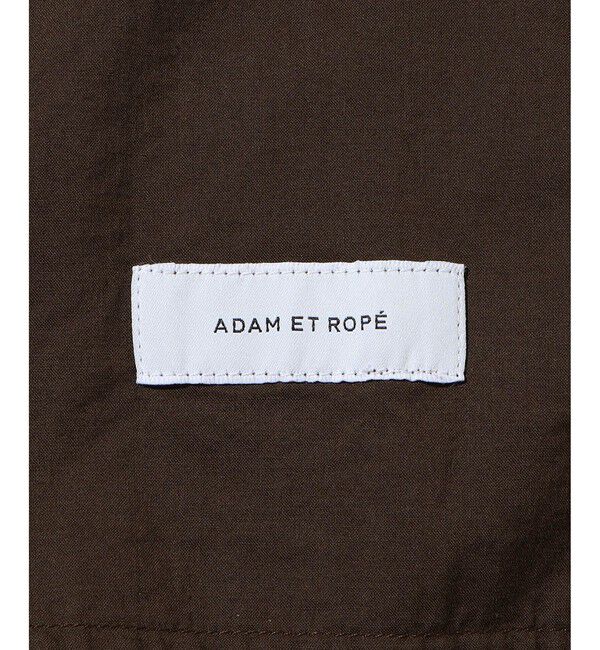 ADAM ET ROPE'「ワイドイージー リネンパンツ / セットアップ対応」|チノ|