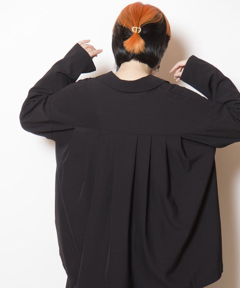  「バックタックダブルブレストジャケット」|テーラードジャケット|