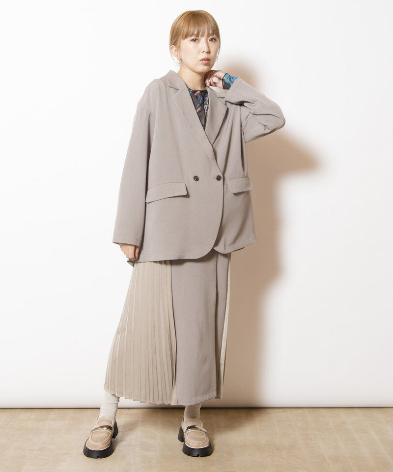  「バックタックジャケット」|テーラードジャケット|