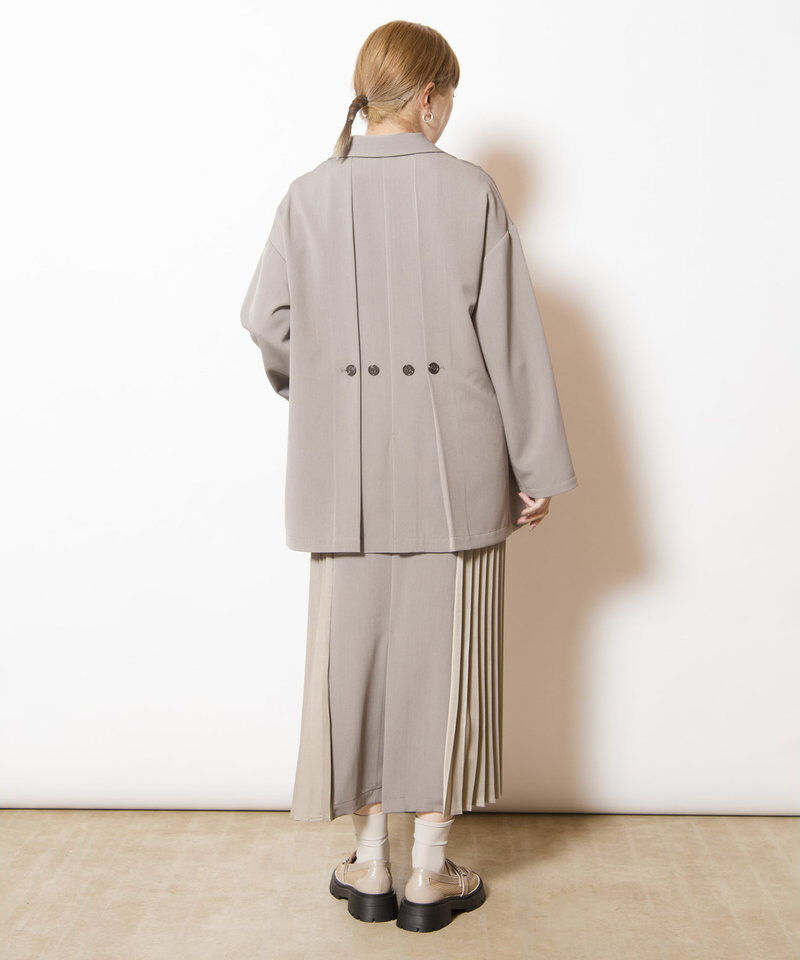  「バックタックジャケット」|テーラードジャケット|