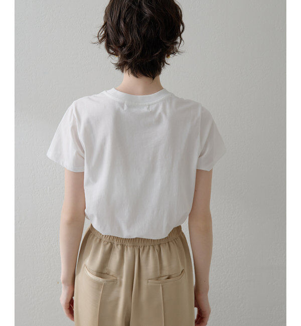 THE PAUSE「【THE PAUSE】THE PAUSE刺繍Tシャツ」|Tシャツ・カットソー|