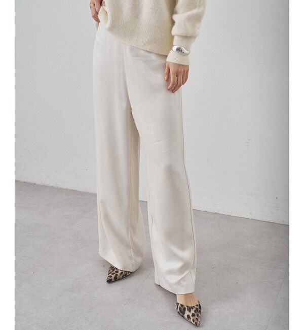  「フィブリルパンツ」|チノ|オフホワイト