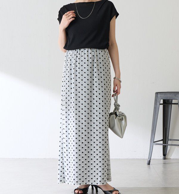  「【上品見えカットソー/シアー】アシメタックフレンチカットソー」|Tシャツ・カットソー|