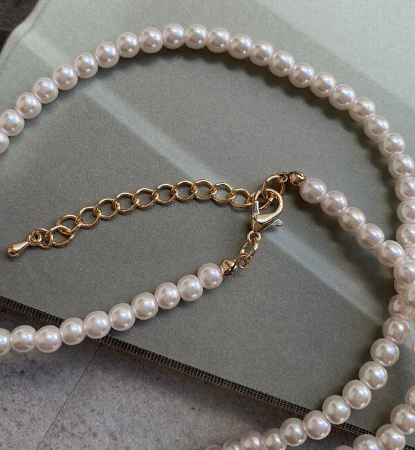  「パールロングネックレス」|ネックレス|