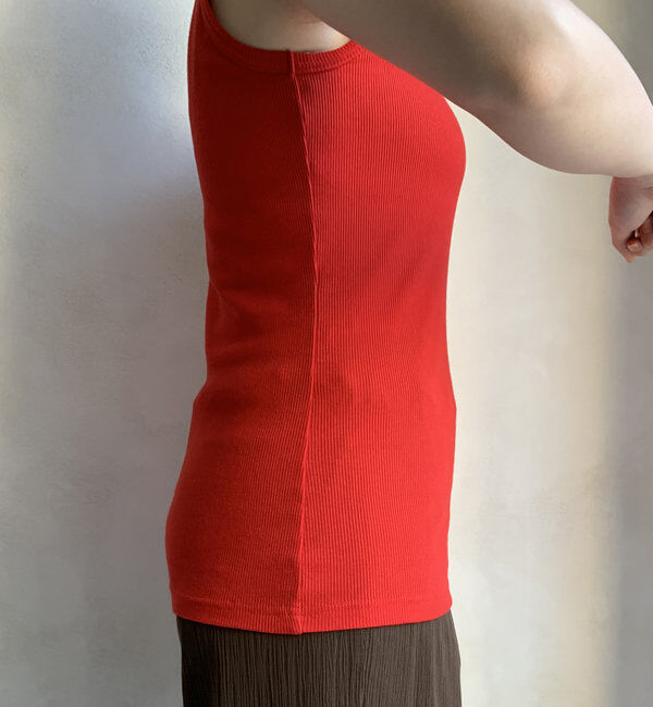  「【新色追加】リブタンク」|Tシャツ・カットソー|