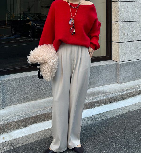  「裏起毛4WAYストレッチパンツ」|チノ|