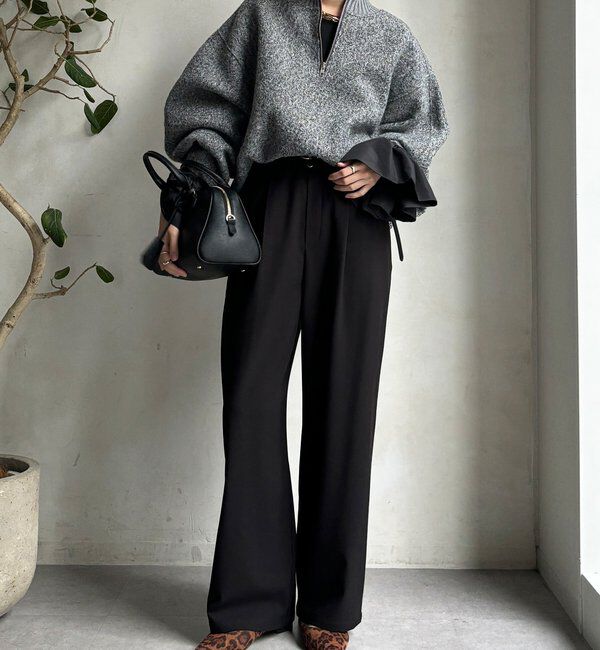  「裏起毛4WAYストレッチパンツ」|チノ|