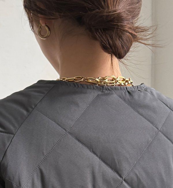  「ストレッチタフタ袖リブショートダウン」|その他|