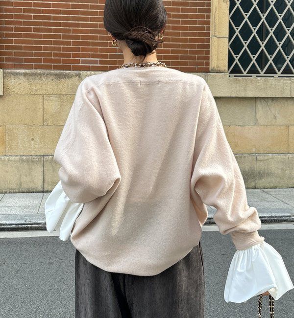  「メリノウール100%ボートネック」|ニット・セーター|