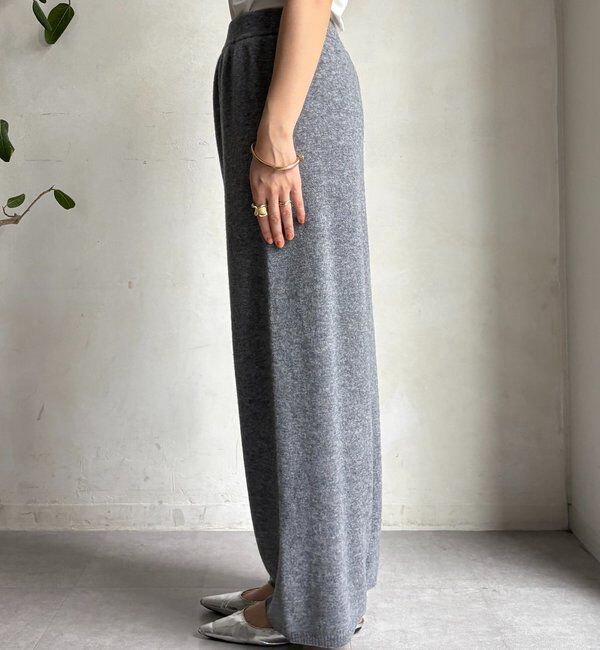  「メリノウール100％ニットパンツ」|チノ|