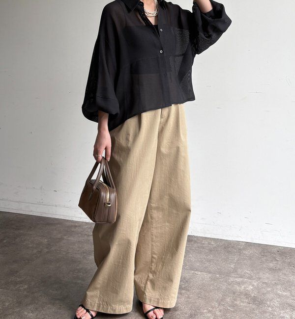  「メッシュシャツ」|シャツ・ブラウス|