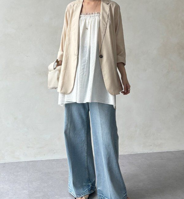  「【WEB限定】シアースラブジャケット」|テーラードジャケット|