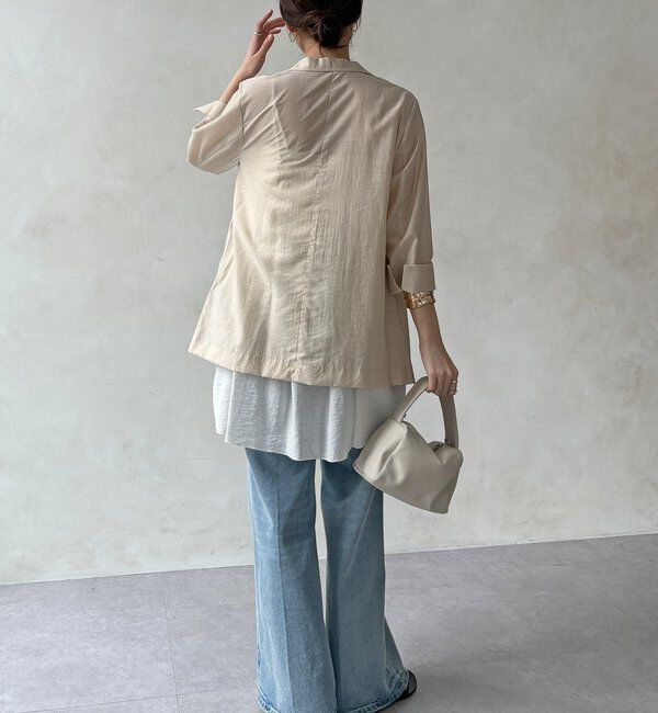  「【WEB限定】シアースラブジャケット」|テーラードジャケット|