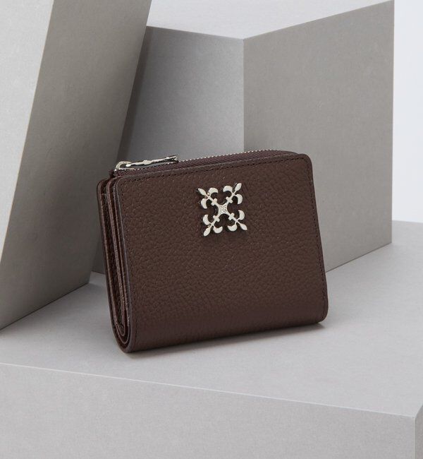  「モノグラムプレートハーフウォレット」|財布|