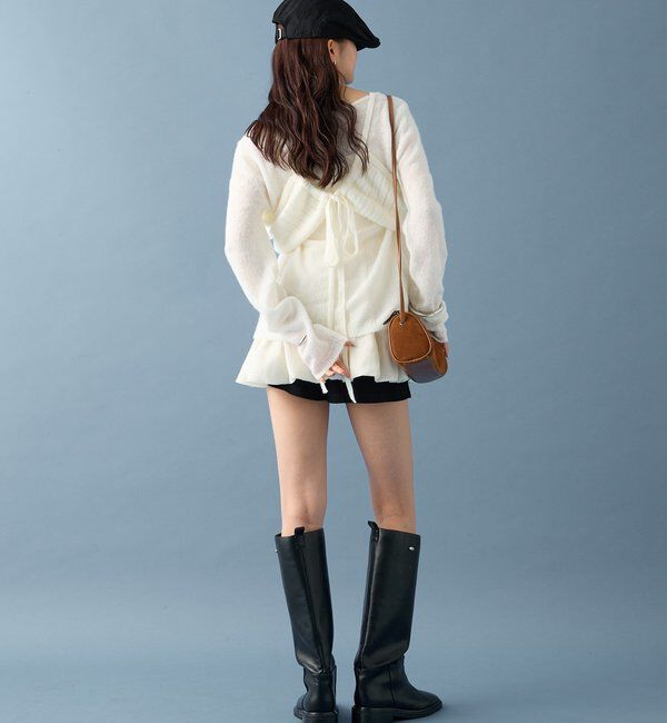  「シアーニットビスチェSET」|ニット・セーター|