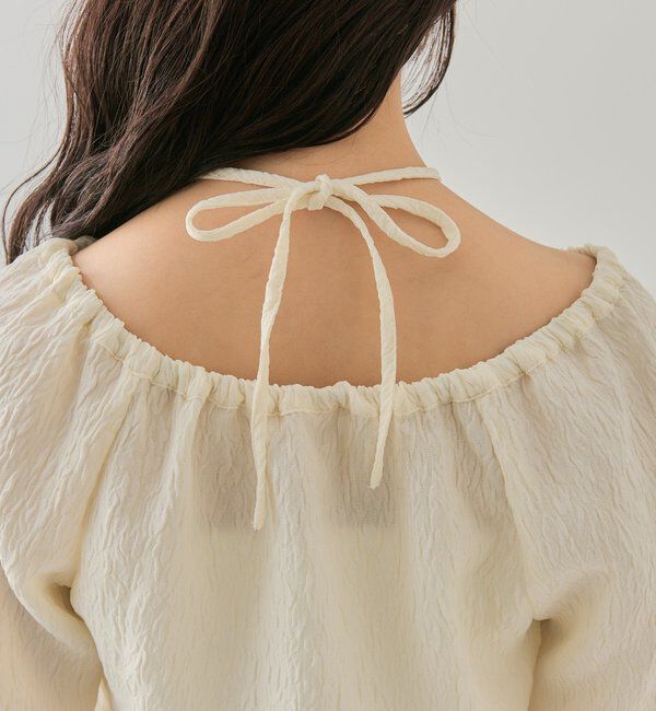  「シアーコルセットブラウス」|シャツ・ブラウス|