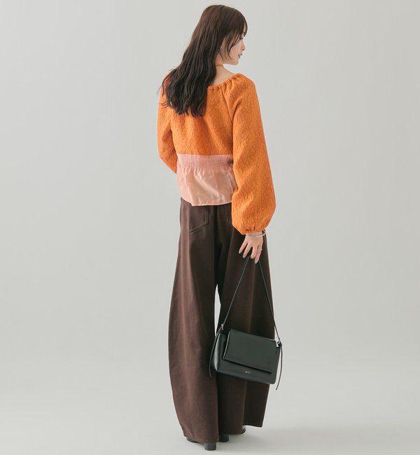  「シアーコルセットブラウス」|シャツ・ブラウス|