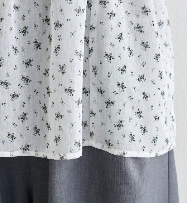  「シアーフラワーキャミボレロSET」|シャツ・ブラウス|