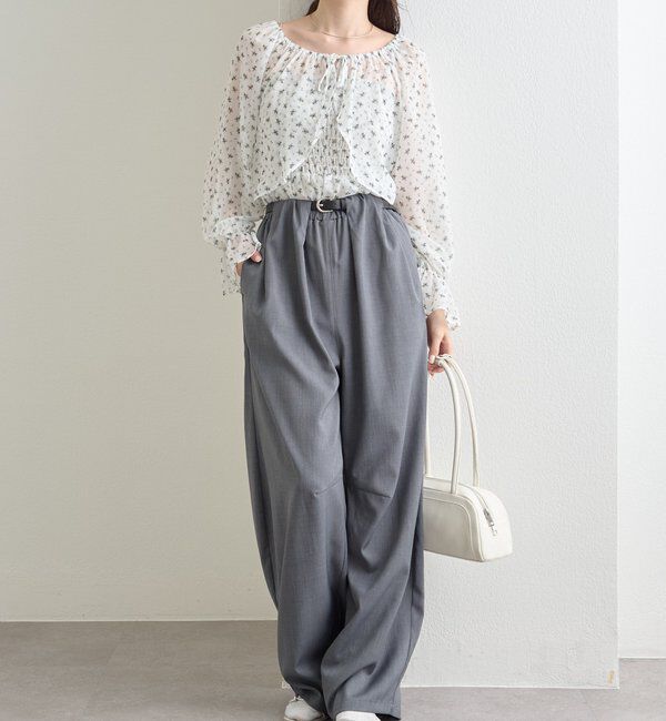  「シアーフラワーキャミボレロSET」|シャツ・ブラウス|