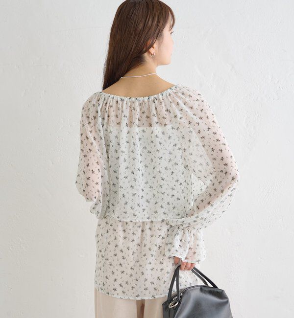  「シアーフラワーキャミボレロSET」|シャツ・ブラウス|