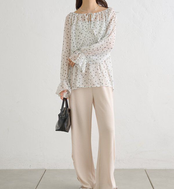  「シアーフラワーキャミボレロSET」|シャツ・ブラウス|