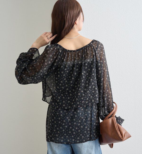  「シアーフラワーキャミボレロSET」|シャツ・ブラウス|