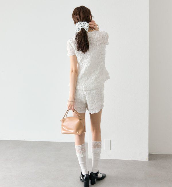  「エアリーシャーリングブラウス」|シャツ・ブラウス|