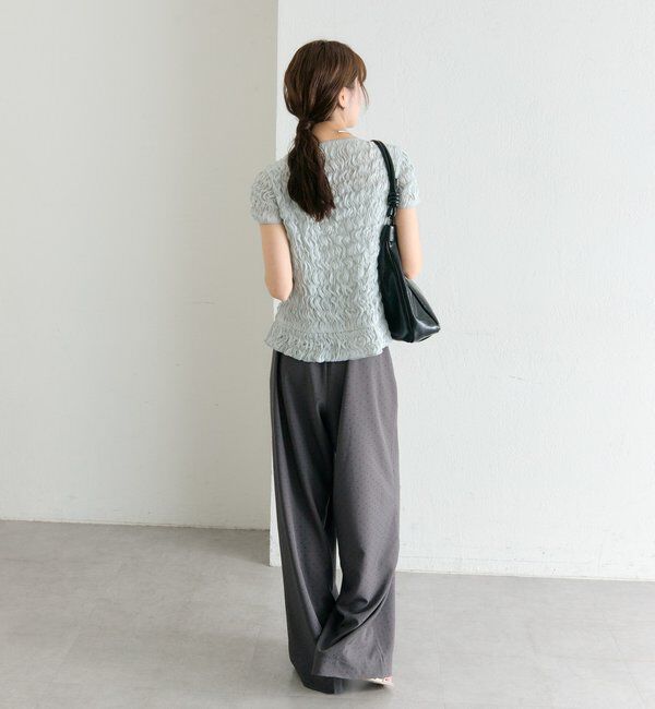  「エアリーシャーリングブラウス」|シャツ・ブラウス|