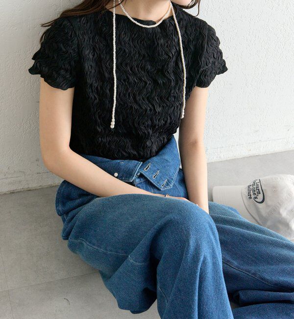  「エアリーシャーリングブラウス」|シャツ・ブラウス|