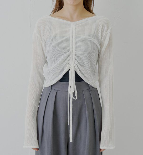  「前後2wayドロストシアーカーディガン」|カーディガン|