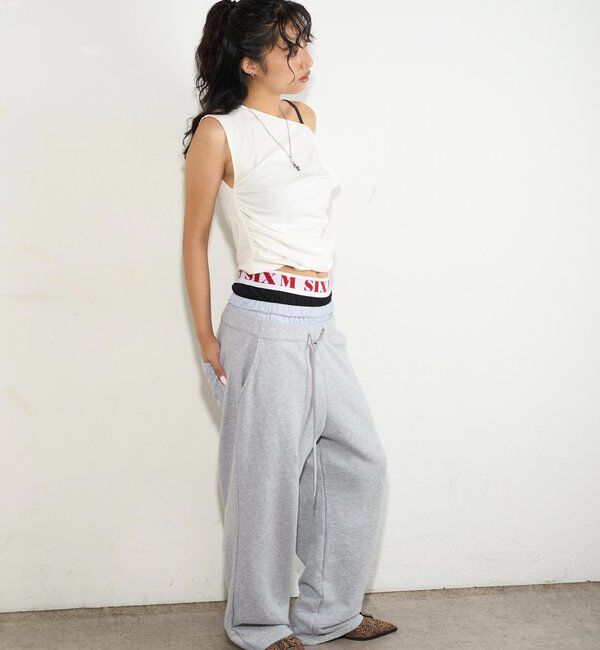  「【新色追加】Six M/シックスエム トリプルレイヤードパンツ」|チノ|