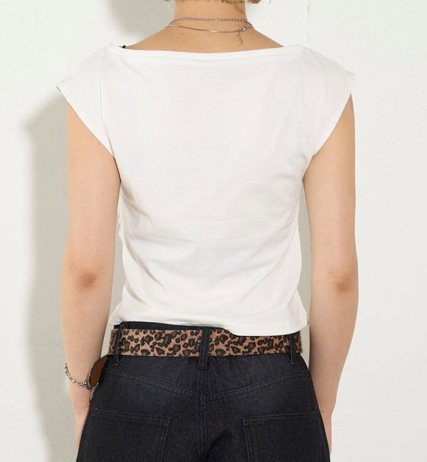  「【5色展開】マルチウェイギャザーオフショルノースリーブ」|キャミソール|