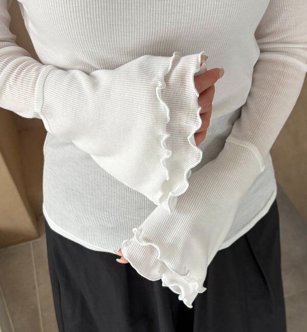  「【LE'MAGE&times;gemeilコラボ】ティアードスリーブロンT」|Tシャツ・カットソー|