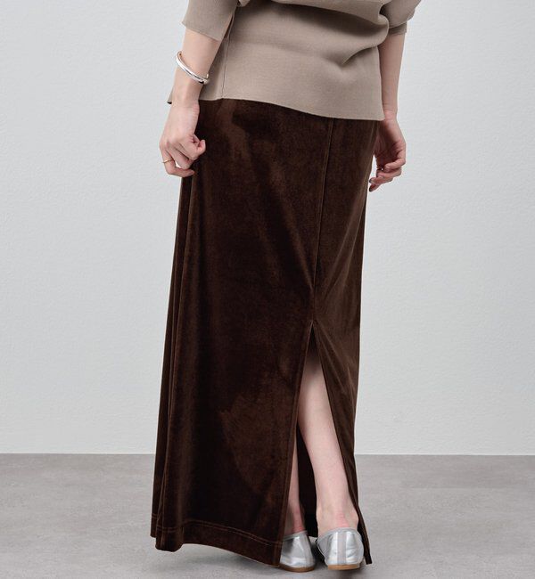  「ベロアタイトスカート」|スカート|