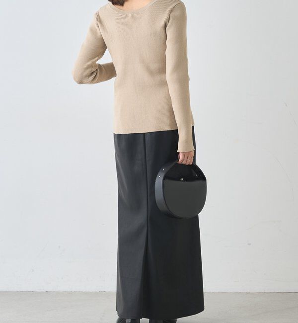  「【前後２WAY仕様】レースアップニット」|パーカー|