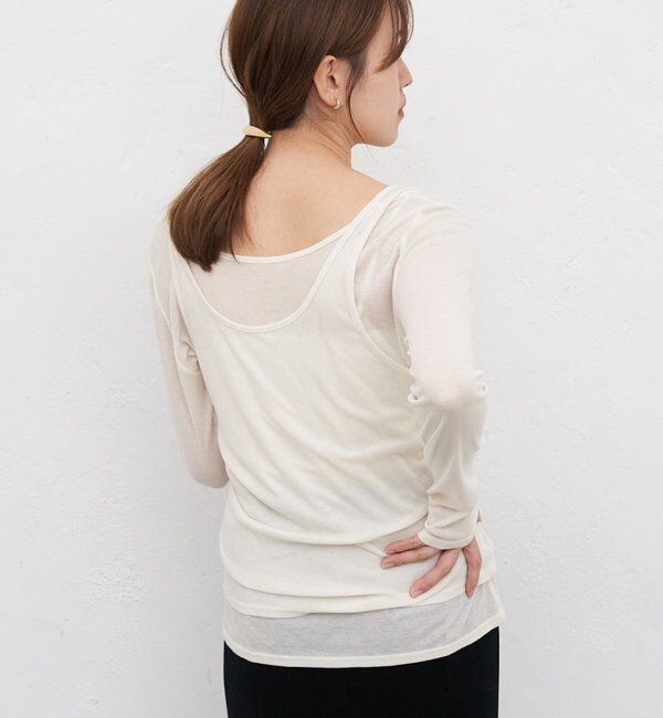  「ビスチェレイヤードカットソー」|Tシャツ・カットソー|