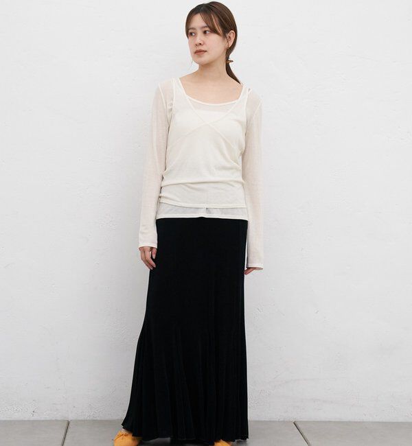  「ビスチェレイヤードカットソー」|Tシャツ・カットソー|