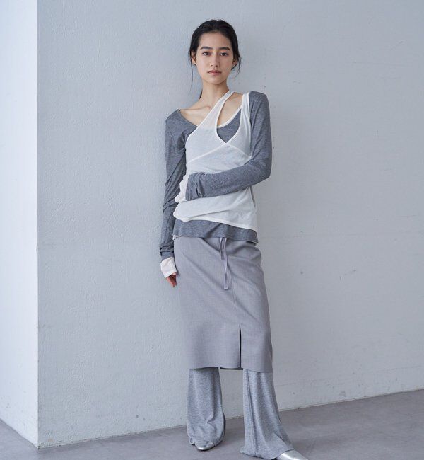  「ビスチェレイヤードカットソー」|Tシャツ・カットソー|