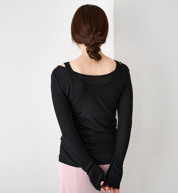  「ビスチェレイヤードカットソー」|Tシャツ・カットソー|