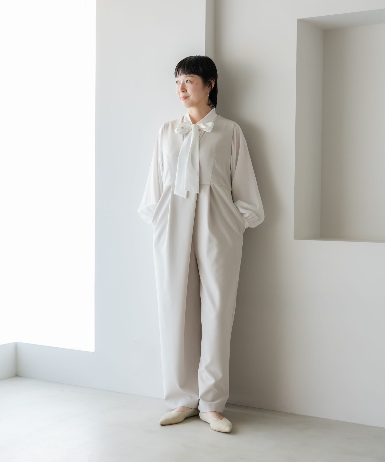 LOWRYS FARM「カンドウフィットニットパンプス」|パンプス|