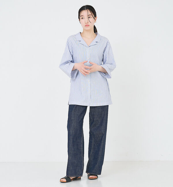 collex「＜手洗い可＞バックギャザーブラウス」|シャツ・ブラウス|